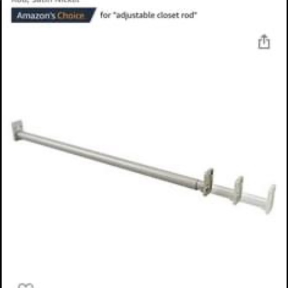 Brand New Adjustable Expanded Clothing Rod - Picture 6 of 6